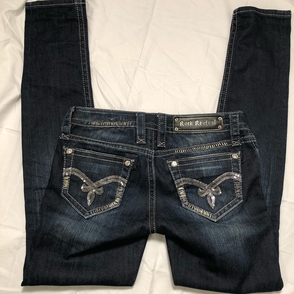 Rock Revival Kathy Skinny Jeans - Picture 1 of 8